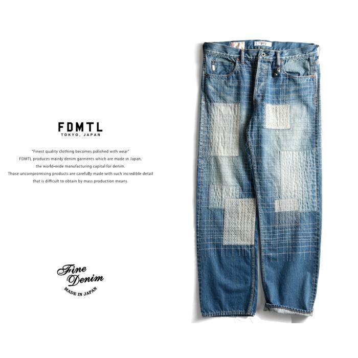 FDMTL SKINNY FIT STRAIGHT ファンダメンタル　デニム ファンダメンタル FDMTL SLIM FIT DENIM CS124 （Indigo