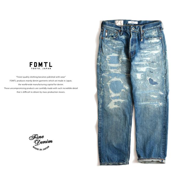 FDMTL（ファンダメンタル） fa24mg117 CLASSIC STRAIGHT DENIM CS117 