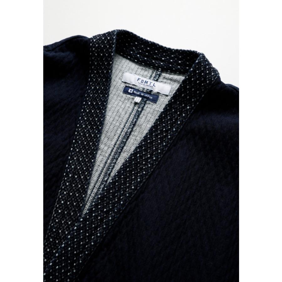 FDMTL（ファンダメンタル） FDMTL fa24tp11r SASHIKO HAORI CARDIGAN 