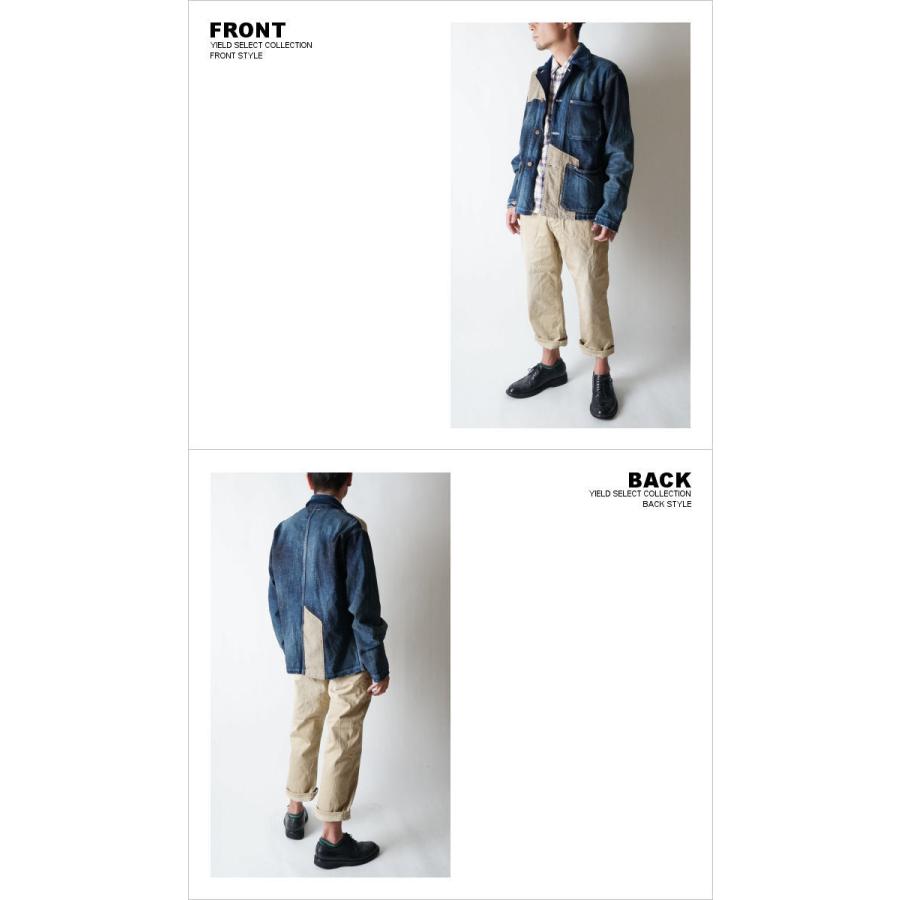 SCISSORMAN（シザーマン）1006 KURASHIKI DENIM 古布ツイル＆刺子切替 