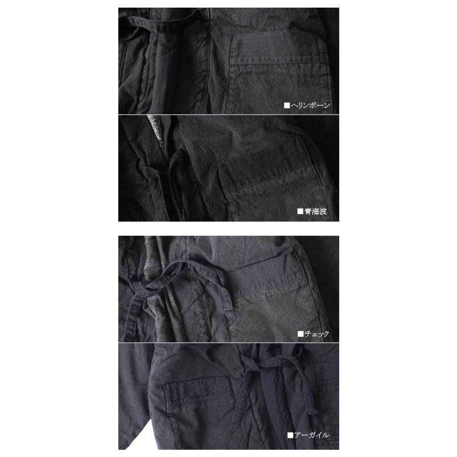 SCISSORMAN（シザーマン）1034b 「 HANTEN! 」ブラック倉敷帆布 中綿