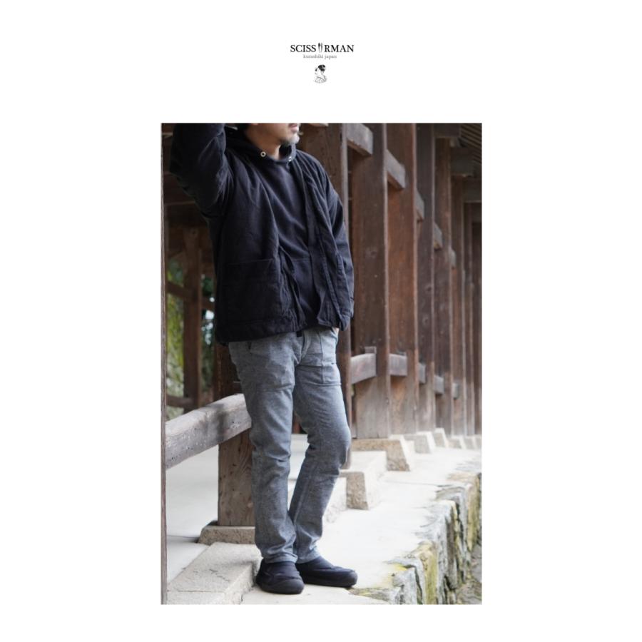 SCISSORMAN（シザーマン）1034b 「 HANTEN! 」ブラック倉敷帆布