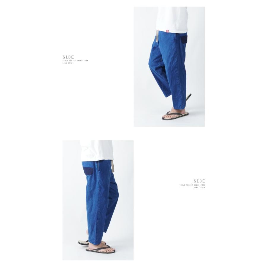 SCISSORMAN/シザーマン 1038i AI HANPU MONPE 藍色帆布もんぺ 倉敷帆布