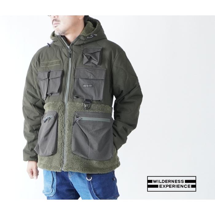 美品 ウィルダネスエクスペリエンス モノトレーアノラックパーカー オーバーサイズ WILDERNESS EXPERIENCE/ウィルダネス エクスペリエンス 833305o OLIVE