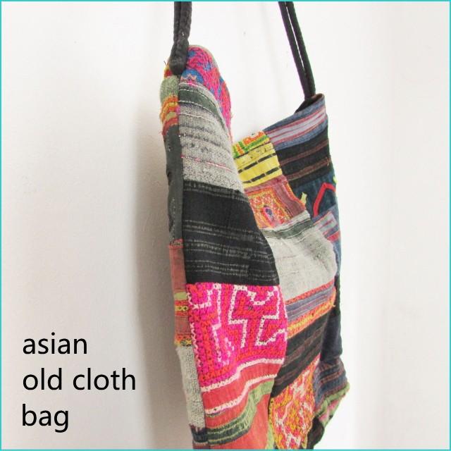 モン族パッチワークバッグ タイ 山岳民族 布バッグ アジアン 刺繍 ハンドメイド bc アジアザッカyimdee イムディ 通販 Yahoo ショッピング