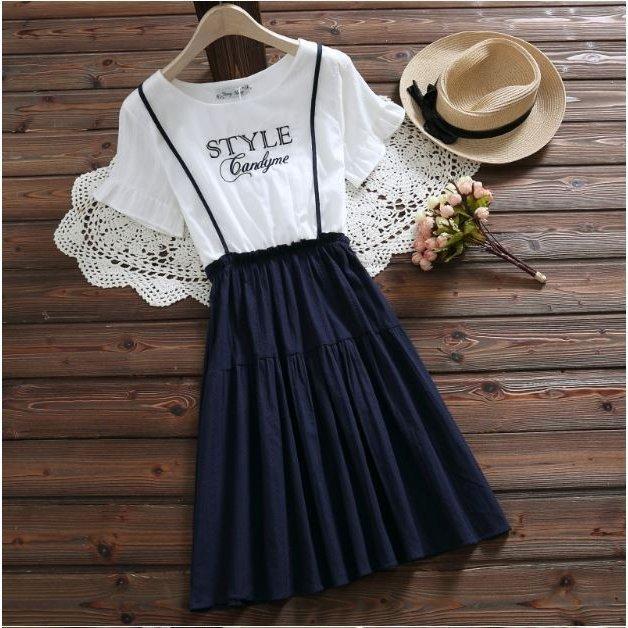 ワンピース レディース 夏 半袖 Tシャツ ひざ上 かわいい フレア ティーンズファッション 中学生 高校生 ファッション 女子 韓国 Ying 0232uiyyt Pandastore 通販 Yahoo ショッピング