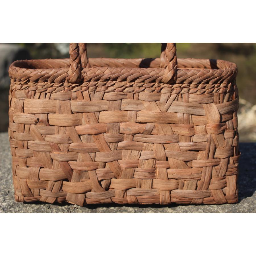 通常 1本タイプ 山葡萄 かごバッグ 乱れ編み 山葡萄 かご 籠 バッグ 一