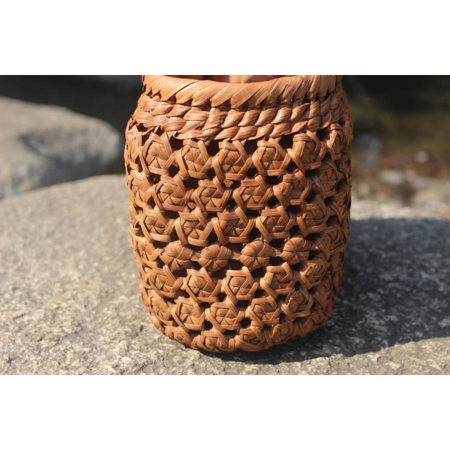 超美品再入荷品質至上!!超美品再入荷品質至上!薔薇バラ編み 山葡萄 籠