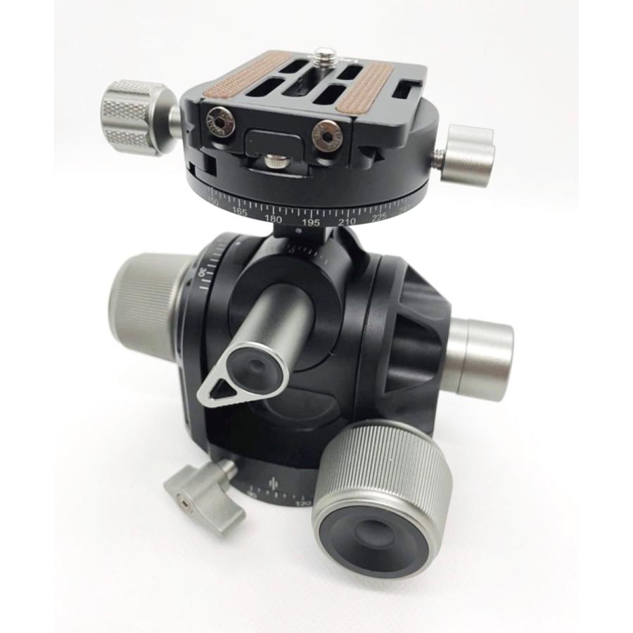 並行輸入品】レオフォト(Leofoto) ギア雲台 G4 + NP-60 アルカ 並行輸入品】レオフォト(Leofoto) ギア雲台 G4 + NP-60 アルカ