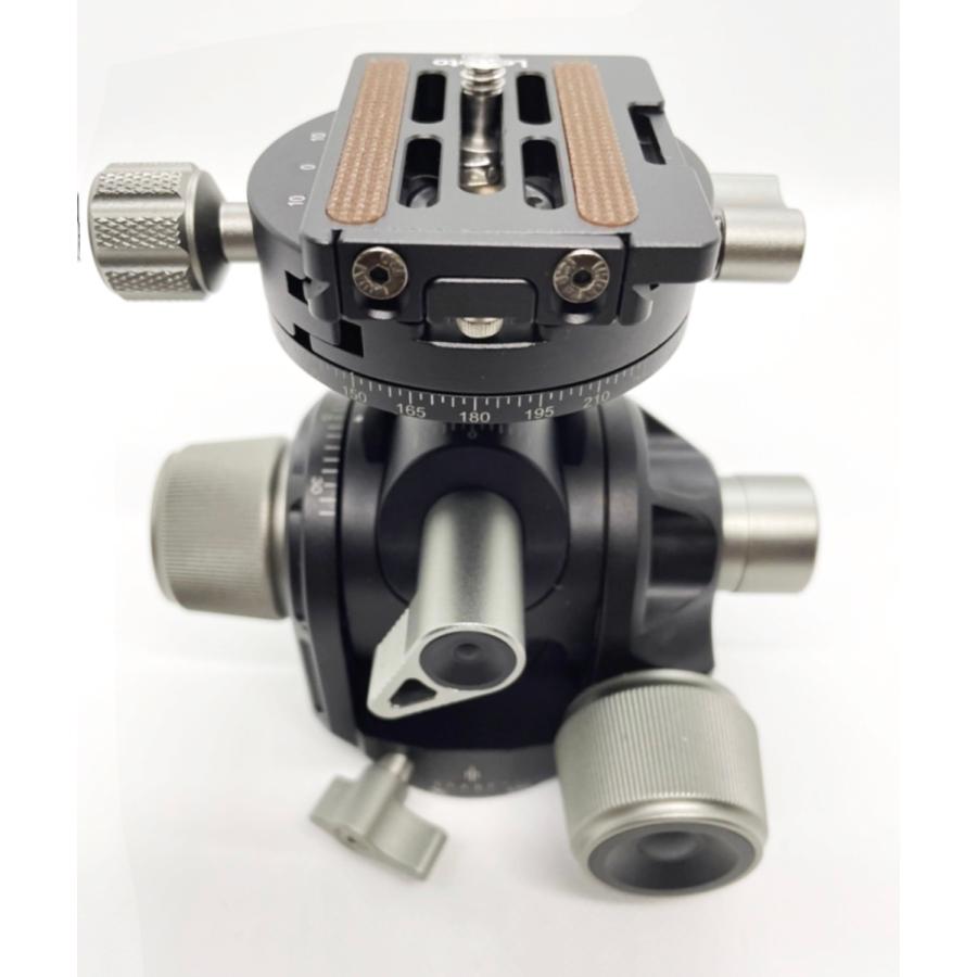 並行輸入品】レオフォト(Leofoto) ギア雲台 G4 + NP-60 アルカ 並行輸入品】レオフォト(Leofoto) ギア雲台 G4 + NP-60 アルカ