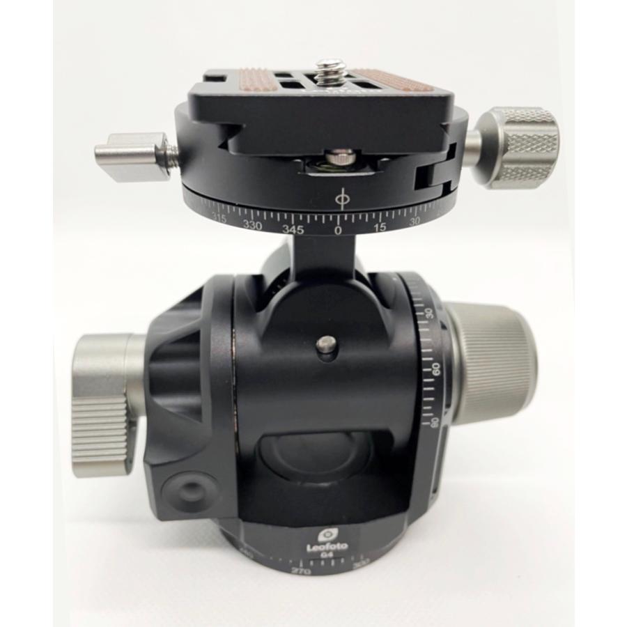 並行輸入品】レオフォト(Leofoto) ギア雲台 G4 + NP-60 アルカ 並行輸入品】レオフォト(Leofoto) ギア雲台 G4 + NP-60 アルカ