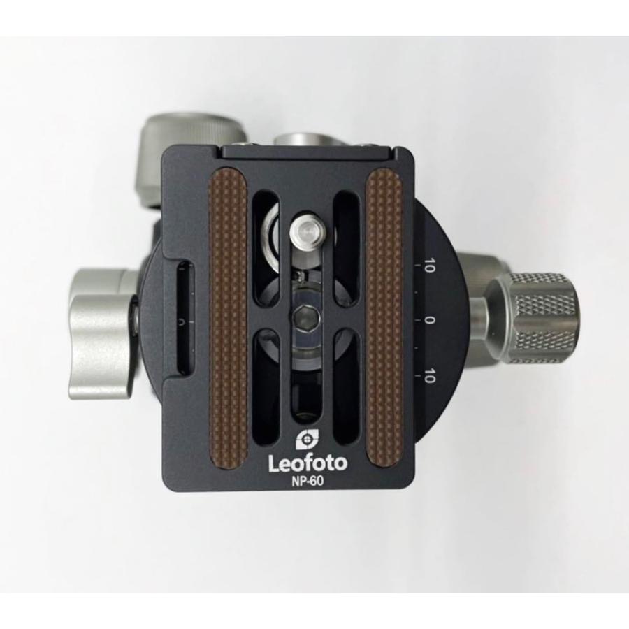 並行輸入品】レオフォト(Leofoto) ギア雲台 G4 + NP-60 アルカ 並行輸入品】レオフォト(Leofoto) ギア雲台 G4 + NP-60 アルカ
