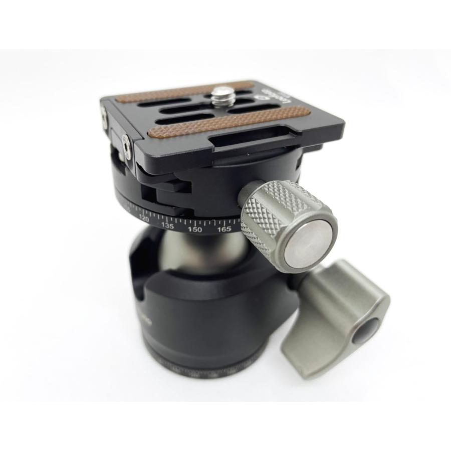【並行輸入品】レオフォト(Leofoto) 自由雲台  LH-30R + NP-50 アルカスイス互換クイックリリースプレート付属の画像