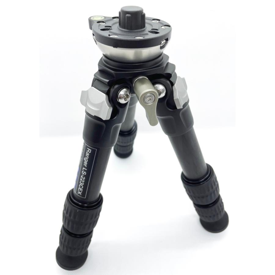 並行輸入品】レオフォト(Leofoto) LS-223CEX レベリング搭載 カーボン 