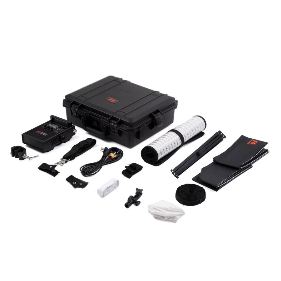 FalconEyes RX-836 RGB LEDライト 200W 巻き取り可能 CRI:95/TLCI:93 色温度2800-10000K ハニカムボックス付き