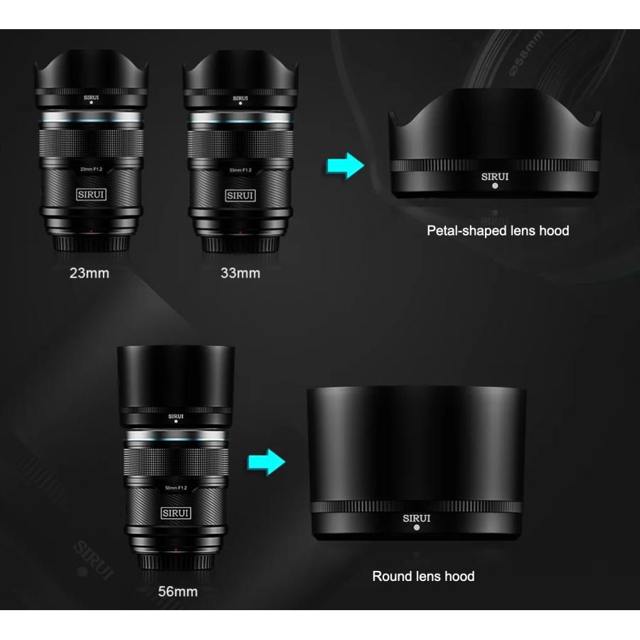 並行輸入品】シルイ SIRUI Sniper 33/35/56mm 3本セット f/1.2