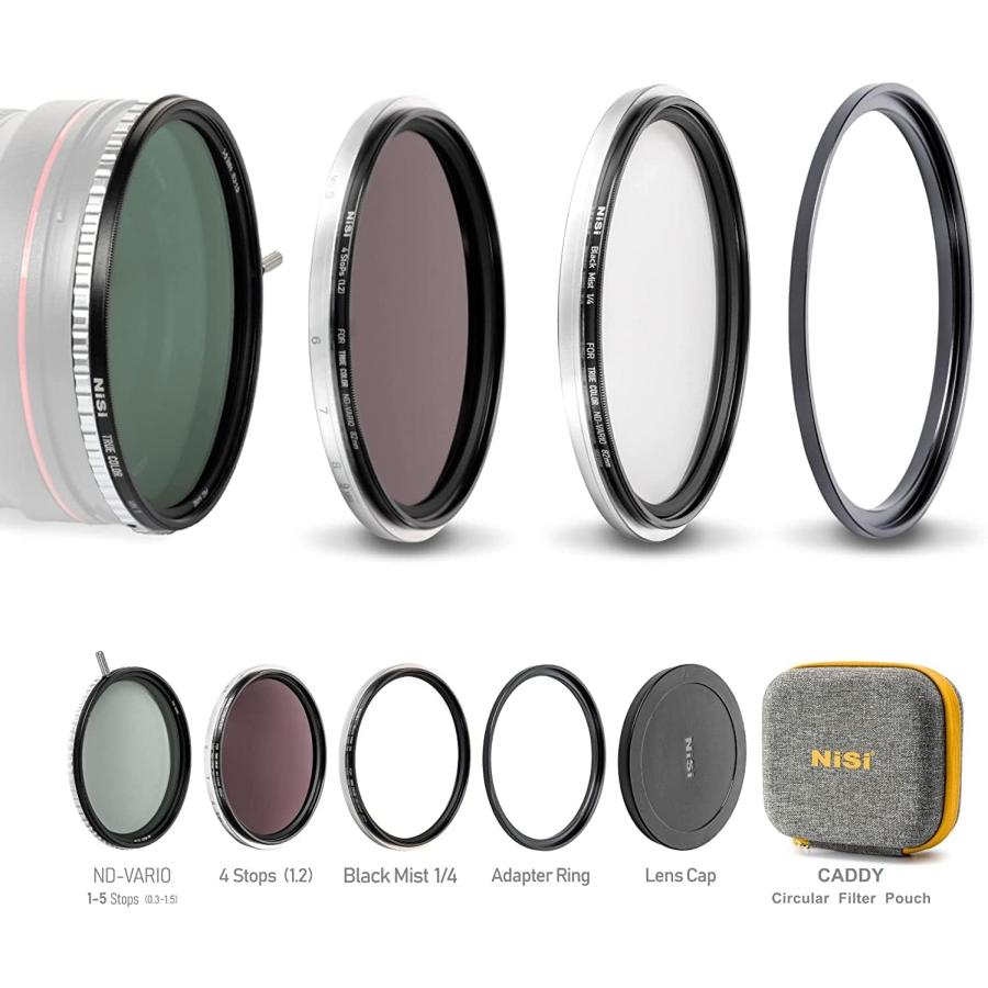 並行輸入品】NiSi SWIFT VND ミストキット（72mm） 動画撮影用レンズ 