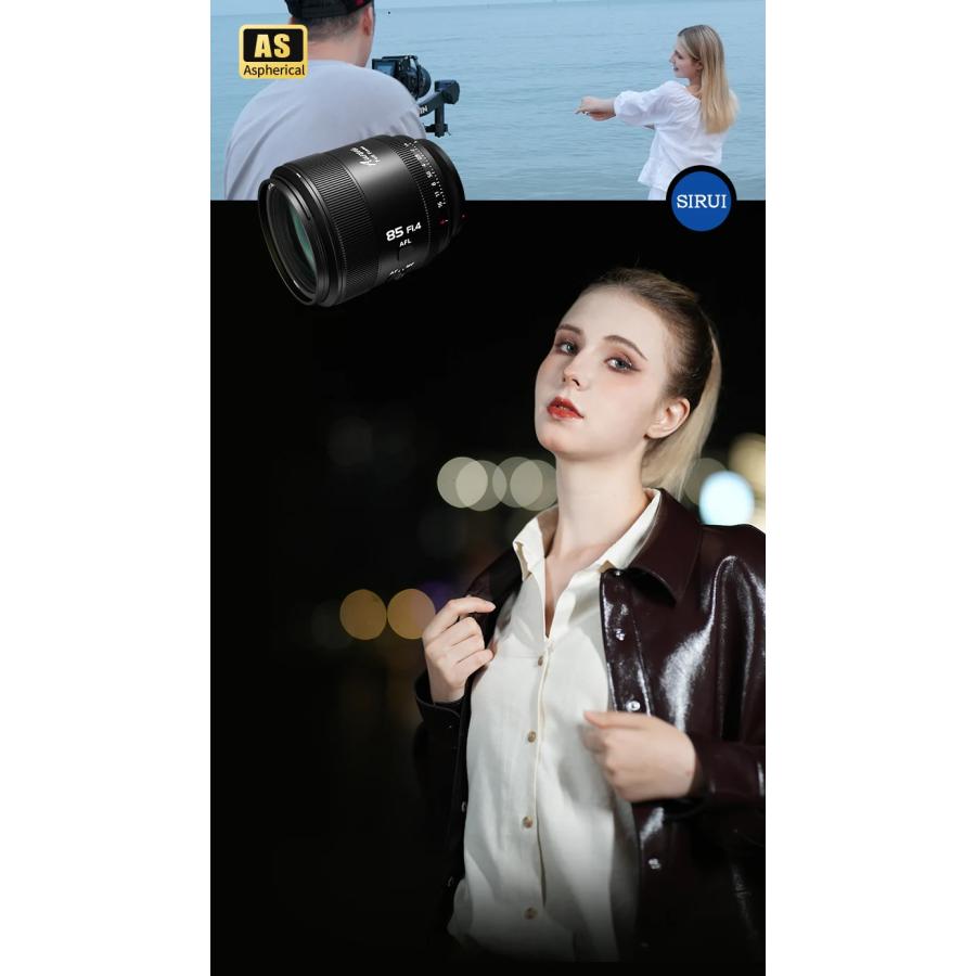 並行輸入品】シルイ SIRUI AURORA 85mm F1.4フルフレーム オート