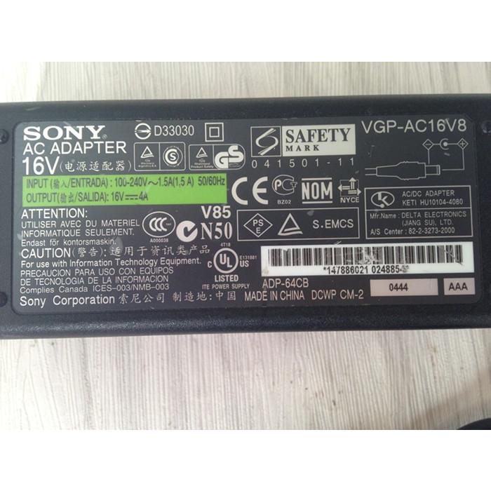 ■中古美品■純正　SONY PCG-SRX VGN-S5 PCG-TR PCG-VX PCG-Z1 ACアダプター15V 4A｜yiwustore2｜03