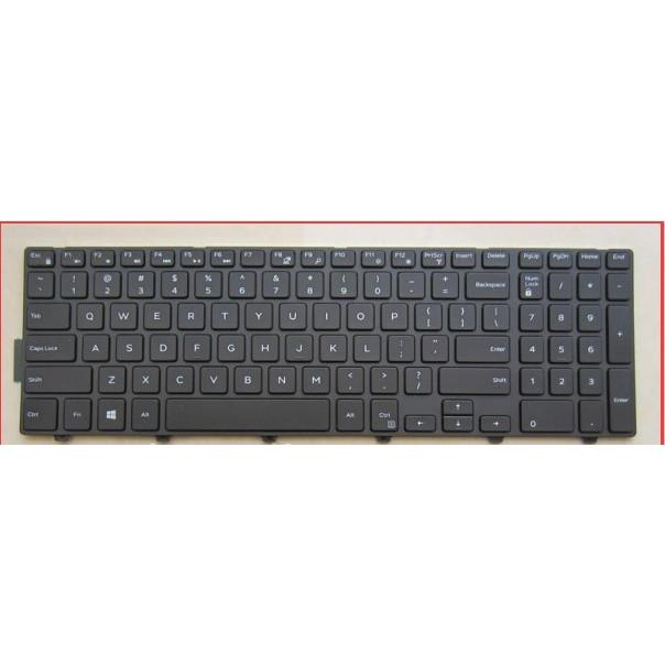 シルバー ノートPC ブラックキーボード 純正新品DELL 7000 7557 7559 3558 5558 5559 5555 英語ノートパソコン
