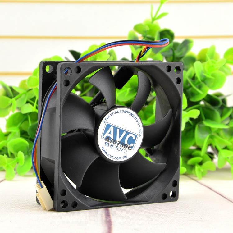 C1美品！Intel Core i5-9500 3GHz + AVC冷却ファン！ AVC C8025R12HB 12V 0.25A 8CM 8025 CPUファン pwm 4ピン : EmonoStore