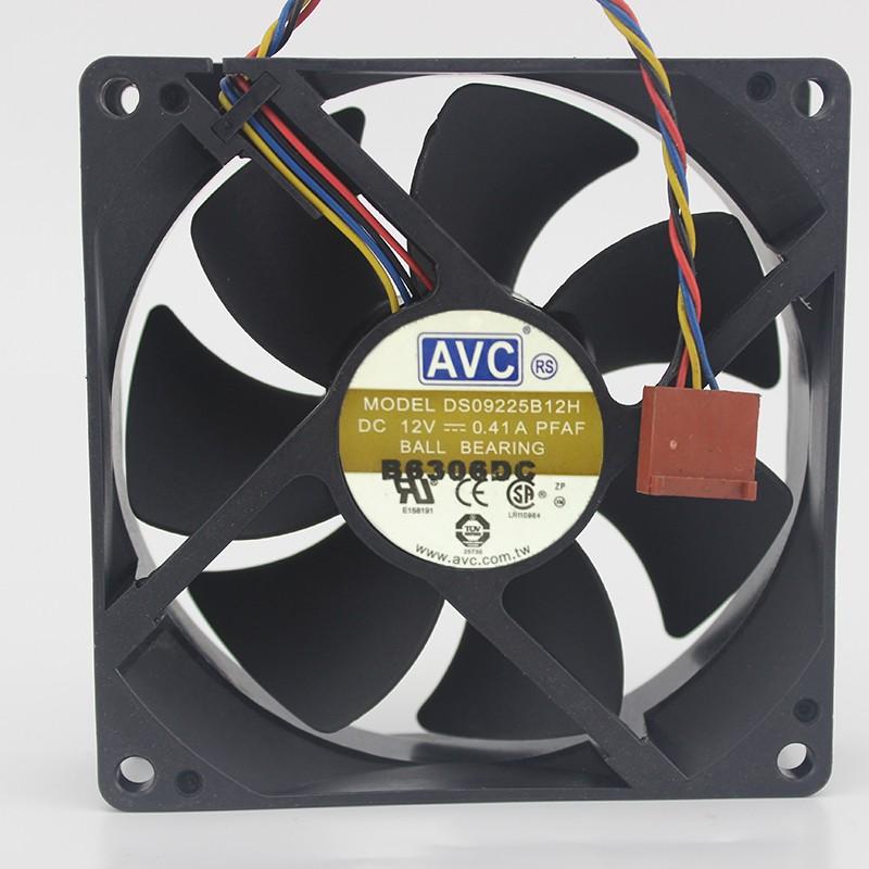 AVC DS09225B12H 12V 0.41A 9225 CPUファン 4ピン 4線 PWM