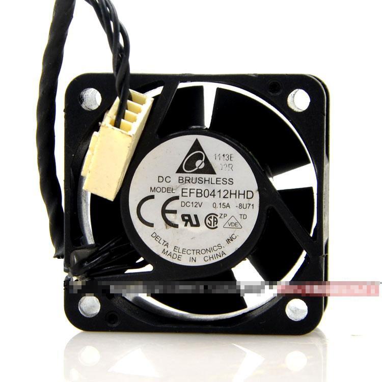 Delta 4020 4CM EFB0412HHD 12V 0.15A CPUファン CPUクーラー 2線 : EmonoStore - 通販 ...