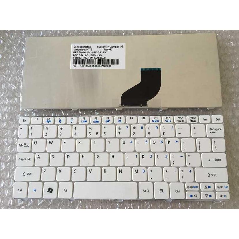 純正新品 ACER用 Aspire One HAPPY2-13Cpp N55C HAPPY2-13 英語ノート