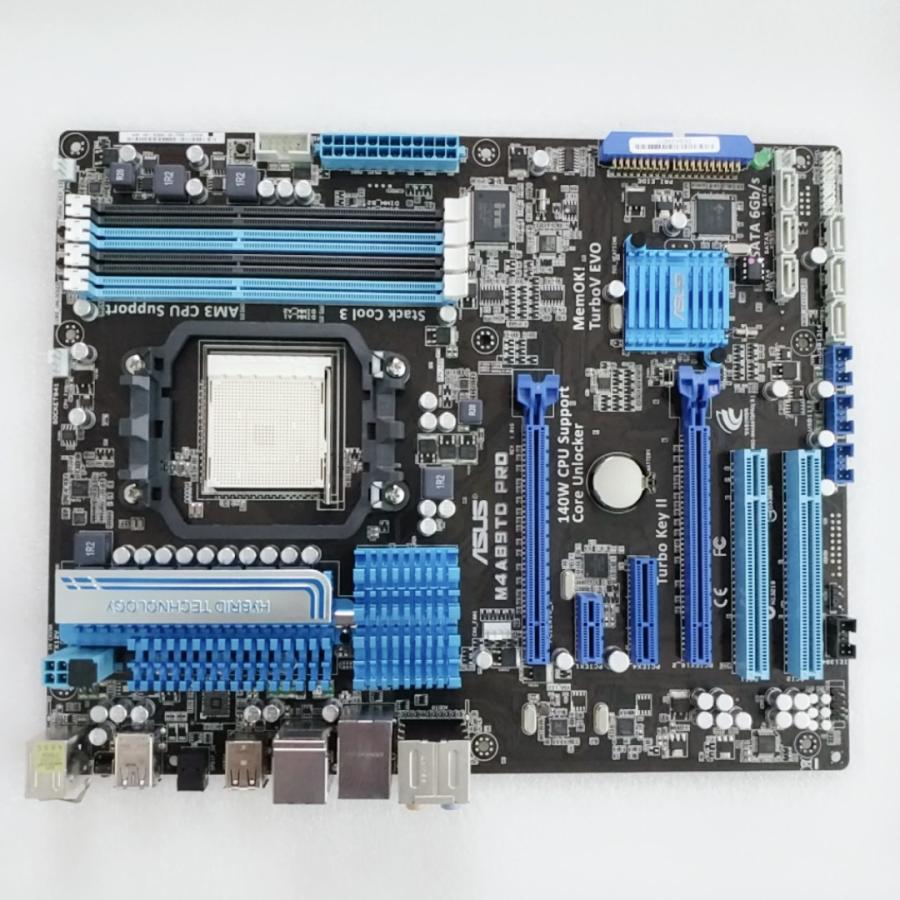 中古美品 Asus M4A89TD PROマザーボード AMD 890FX 人気新品入荷 ATX Socket AM3 DDR3 Port Display ギフト