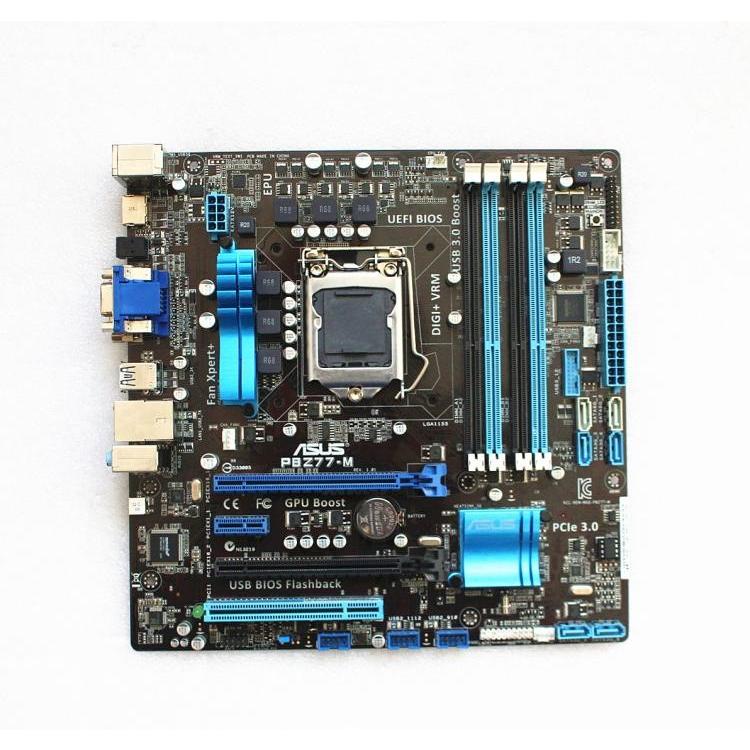 中古美品 Asus P8z77 M マザーボード Intel Z77 Lga 1155 Micro Atx Ye Emonostore 通販 Yahoo ショッピング