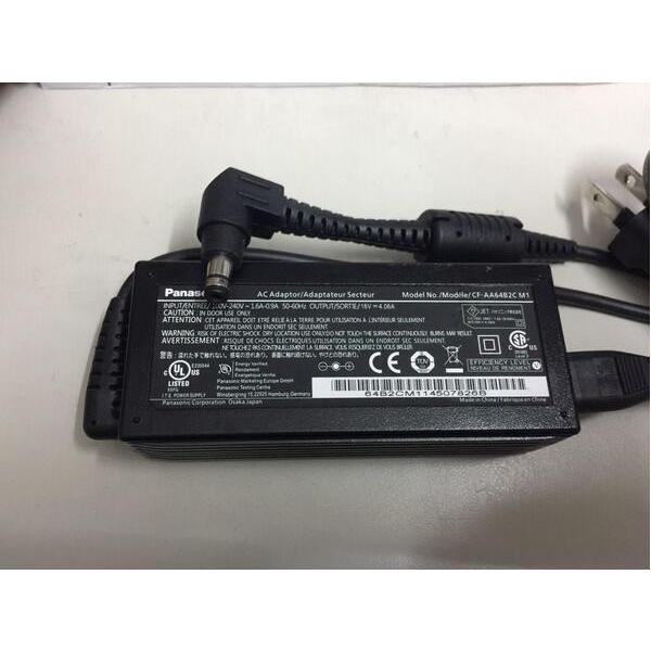 中古美品　Panasonic CF-AA6412C M1/M2/M3/M4/M5 ACアダプター CF-SX1 SX2 SX3 NX1 NX2 NX3 LX5　16v 4.06A　純正交換 CF-AA6402A CF-AA6402CJS｜yiwustore2