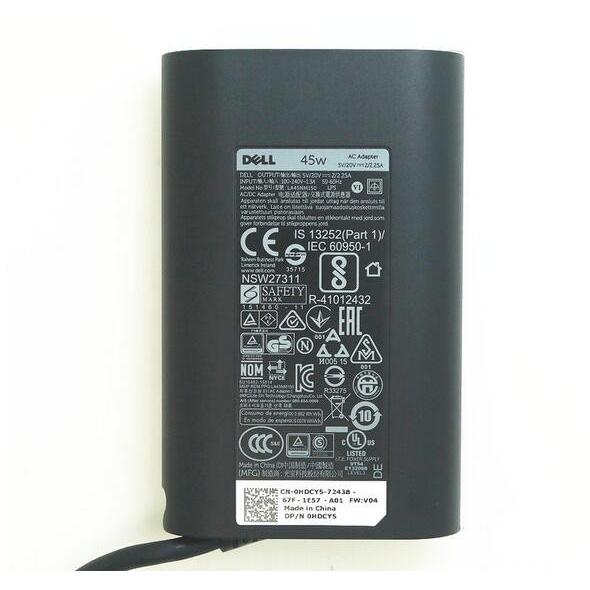 【Luffy 】Dell XPS 13 9365 本体 + ACアダプター 新品☆ DELL XPS 13 9365 2-in-1 電源 ACアダプター USB-C TYPE-C 45W