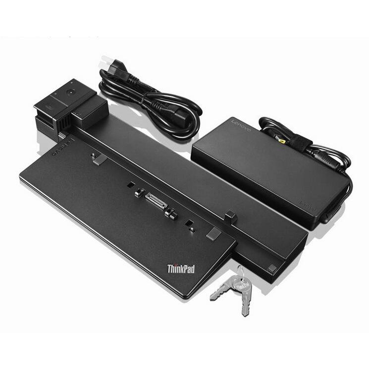 純正新品　LENOVO　Thinkpad　Workstation Dock P50 P51 P70 P71 40A5 ウルトラドック ドッキングステーション　鍵*2　ACアダプター付属｜yiwustore2