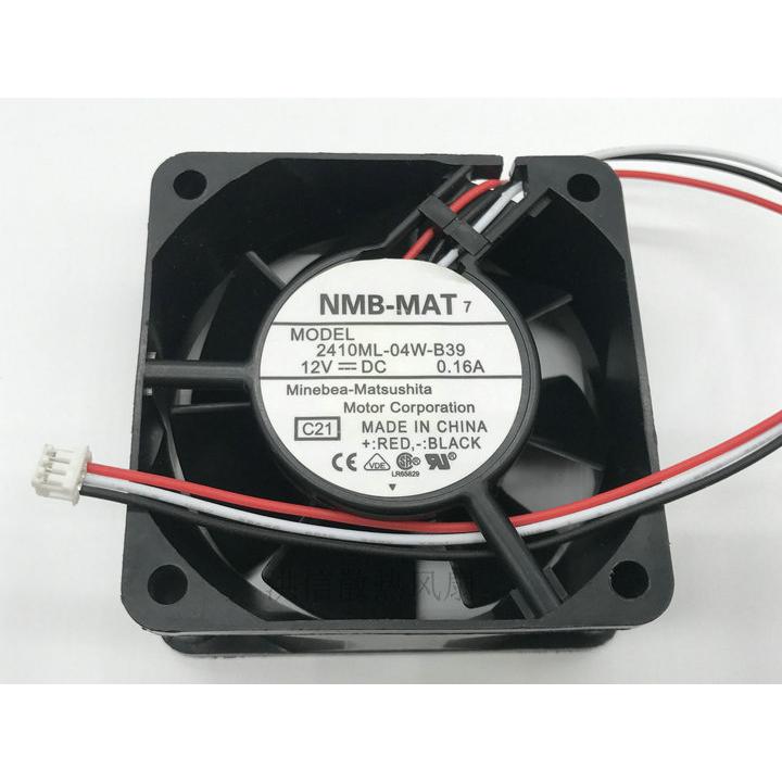 新品 NMB-MAT 6025 2410ML-04W-B39 DC12V 0.16A 3線 6CM ファン