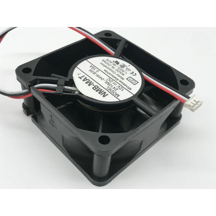 新品 NMB-MAT 6025 2410ML-04W-B39 DC12V 0.16A 3線 6CM ファン