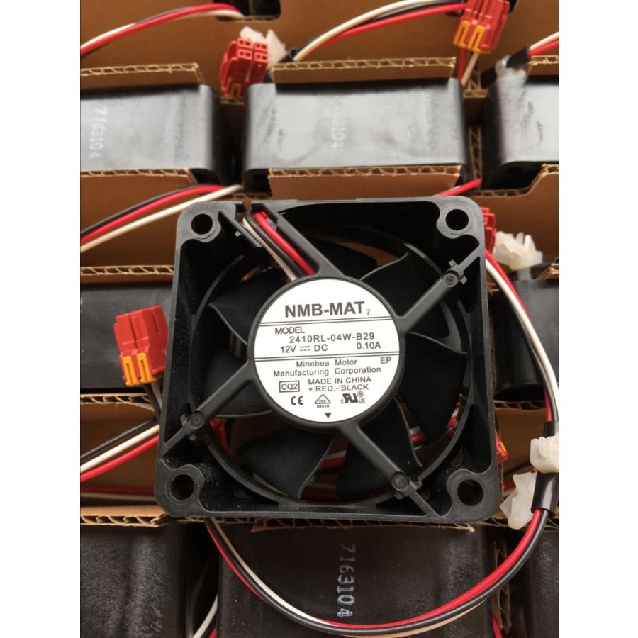 新品 NMB 2410RL-04W-B29 12V 0.10A 6025 6cm ファン : EmonoStore