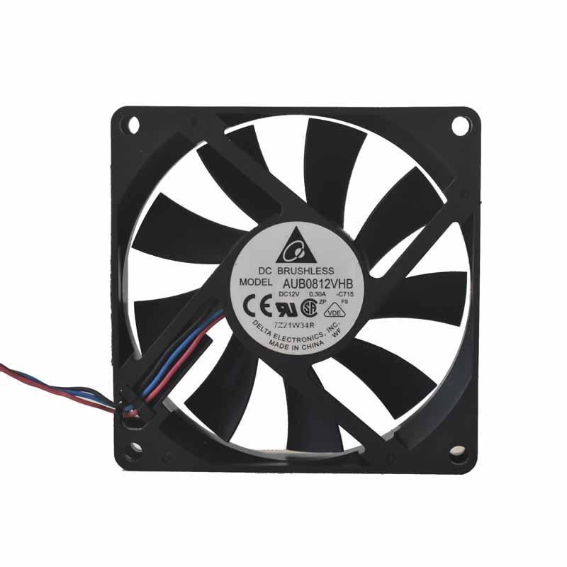 Delta 130W ARGB V2 冷却ファンセット 新品 DELTA 12V 0.30A 8CM 8015 AUB0812VHB ファン : EmonoStore