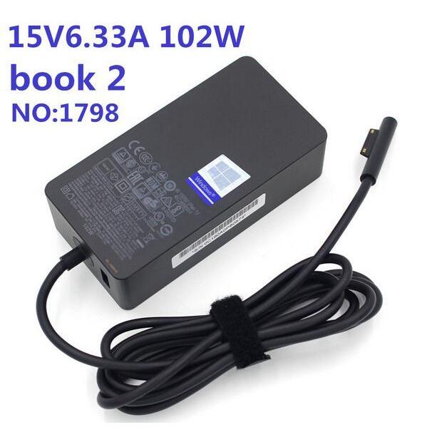 新品 Surface book 2 1798 102W 15V6.33A ACアダプター : EmonoStore