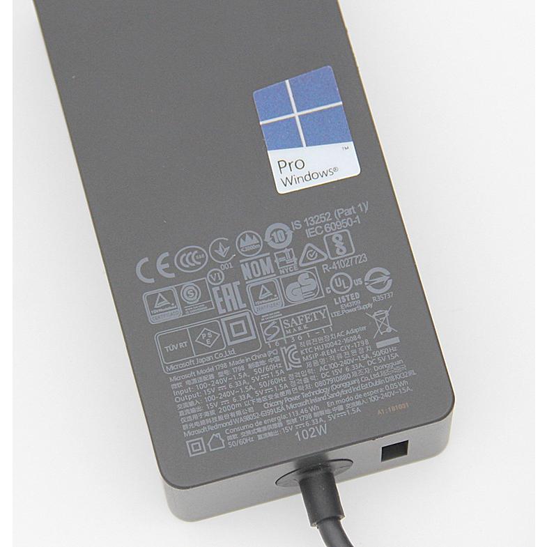 美品 Microsoft Surface Book 2 充電器付き　動作正常 Amazon.co.jp: 【Surface Pro充電器】65W Surface ACアダプター