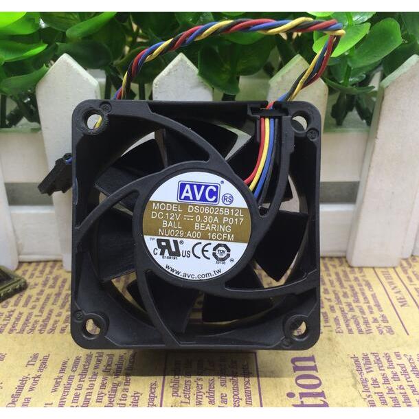 新品　AVC DS06025B12L 6025 6CM 12V 0.30A PWM　ファン｜yiwustore2