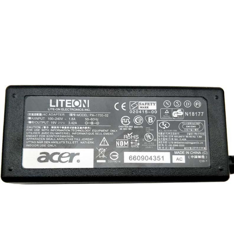 新品 Acer ES1-331 N15W3 19V2.37A 充電器 ACアダプター : EmonoStore