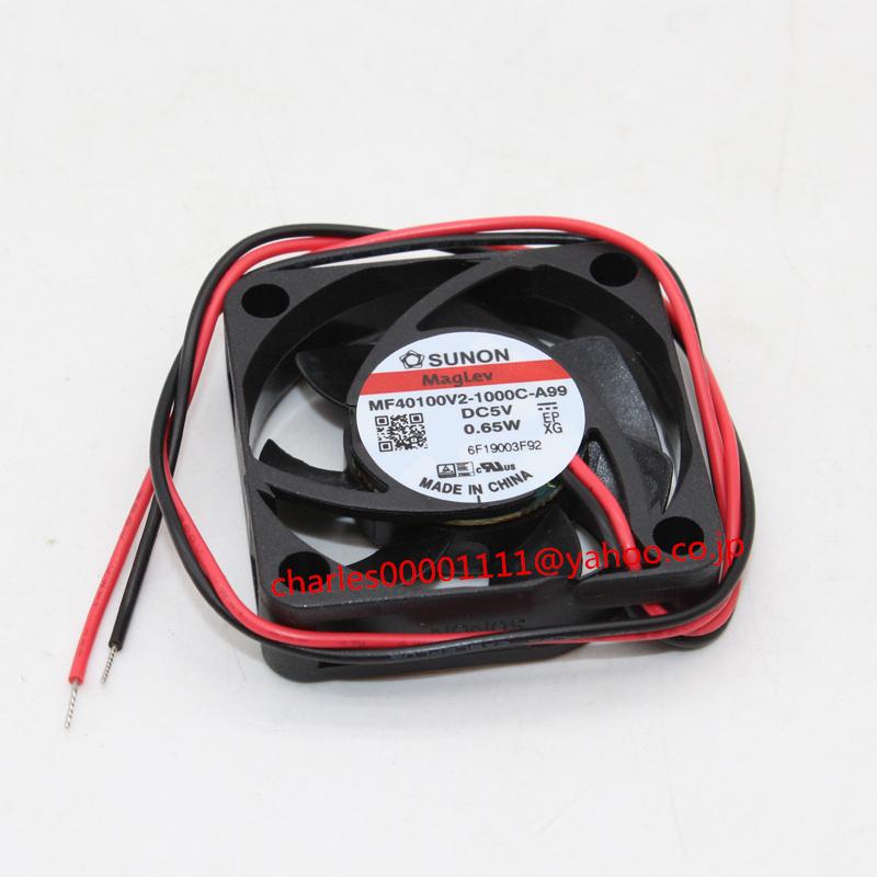 新品 SUNON ファン MF40100V2-1000C-A99 4010 冷却ファン 4CM 5V