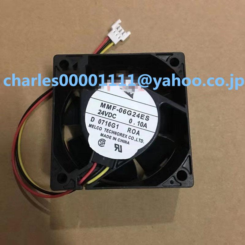 新品 Mitsubishi MMF-06G24ES-R0A 24V 0.1A 6CM 冷却ファン