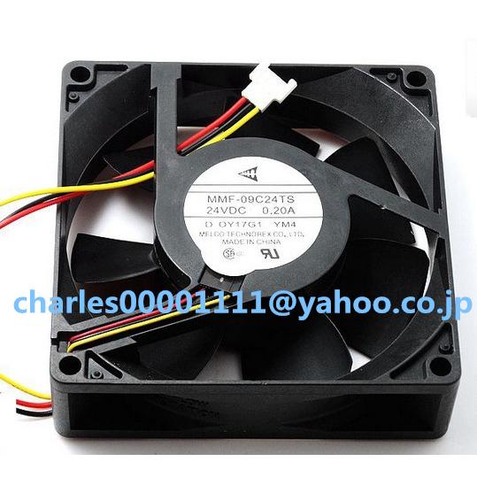 新品 Mitsubishi 24V 9025 MMF-09C24TS/09B24DH/09D24TS 冷却ファン