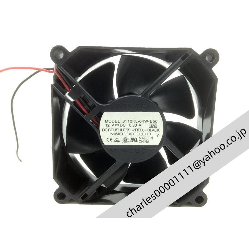 新品 3110KL-04W-B50 NMB 8025 DC12V 0.30A UPS 冷却ファン