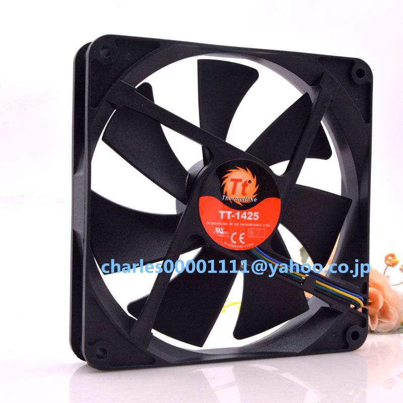 新品 TT-1425 14CM 12V PWM 冷却ファン : EmonoStore - 通販 - Yahoo
