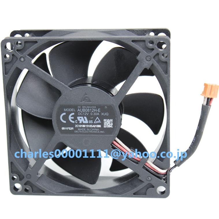 新品 AUB0812H-E Delta 8025 12V 0.30A 8cm 冷却ファン : EmonoStore