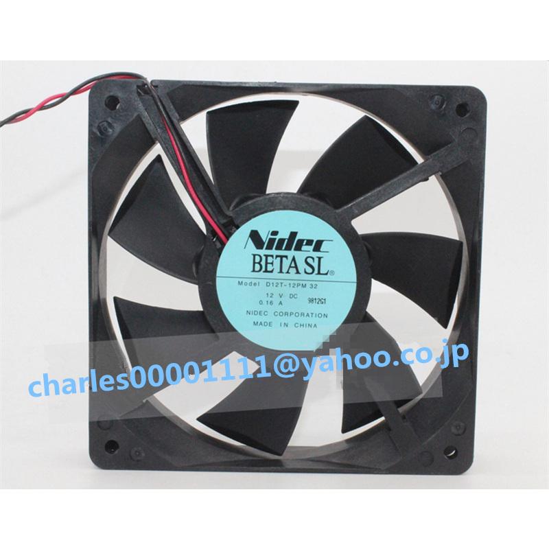 新品 D12T-12PM NIDEC 12CM 12025 12V ファン : EmonoStore - 通販