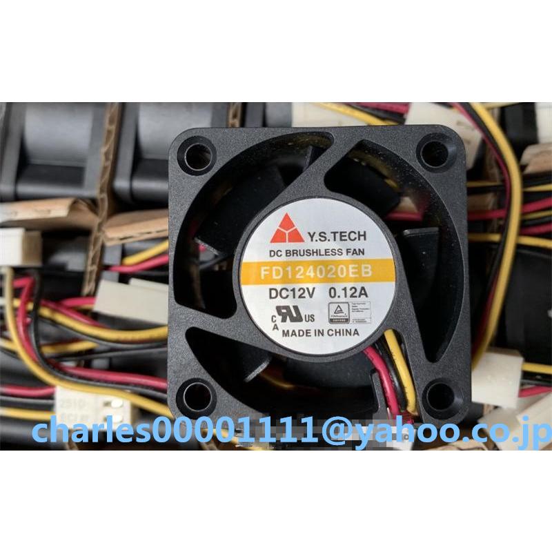 ファン　ファン　　4L20kg 新品 Y.S.TECH FD124020EB/HB 4020 12V 4CM ファン : EmonoStore