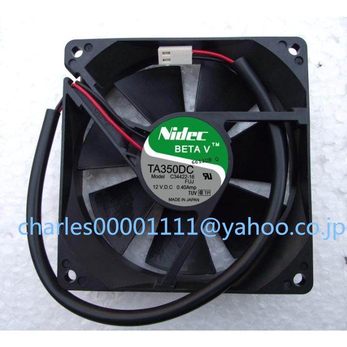 Nidec ファン 4個セット 新品 nidec C34422-16 12V 0.4A 9025/9CM ファン : EmonoStore - 通販